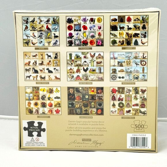 Darren Gygi Christmas 500-Piece Puzzle 20"x16" Sullivans Home Collection Art - Picture 2 of 5